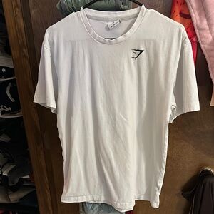 White Gymshark Tee - Shirt